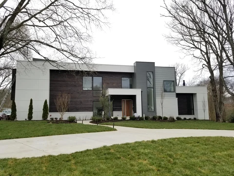 Happy client with freshly painted Franklin home